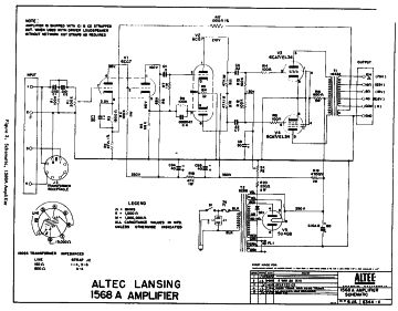 Altec Lansing AL1568A schematic circuit diagram